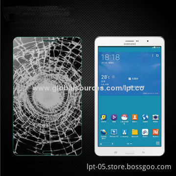 100% Brand New Tempered-glass Screen Protector for Samsung Tab Pro8.4 T320/T321/T32, Free Sample